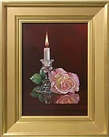 "Rose With Candle" (SOLD)